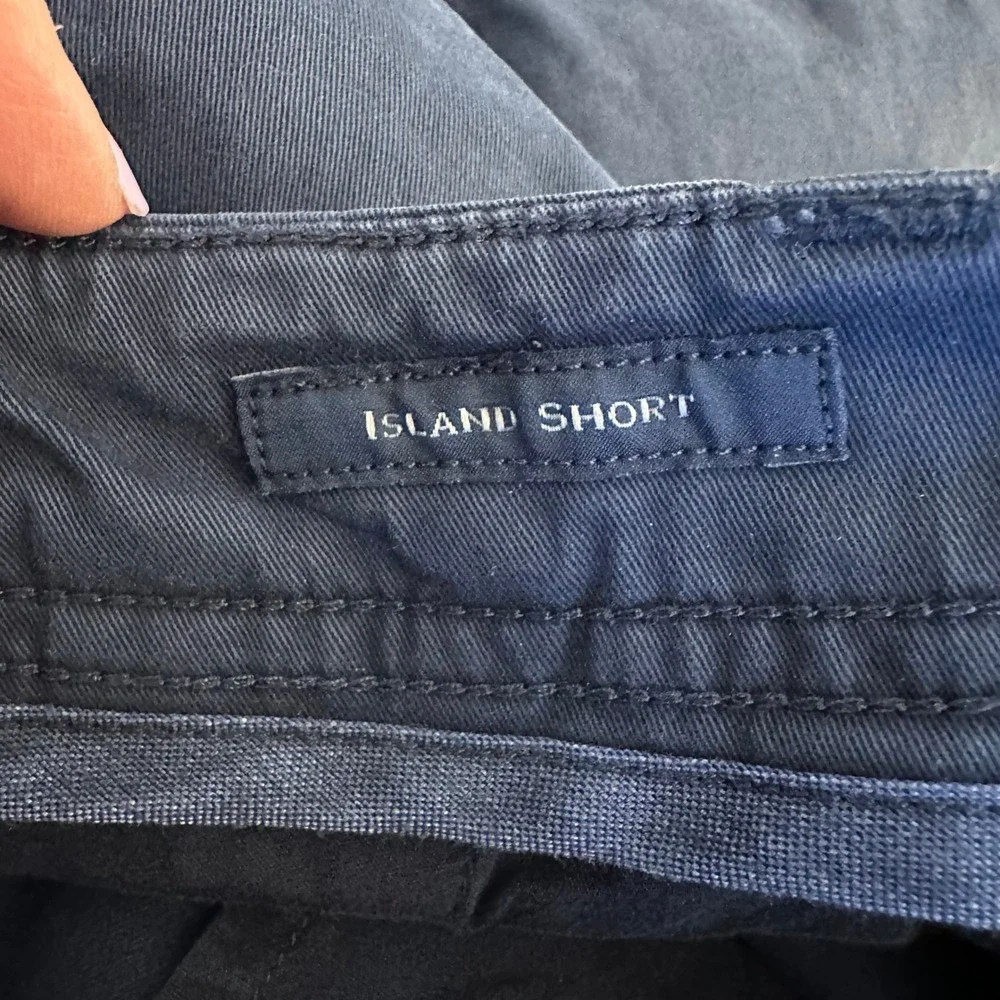 Vineyard Vines Island‎ Short Navy Blue Mens 30 Chino Cotton Stretch Flat Front